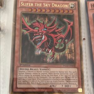 Slifer the Sky Dragon Card